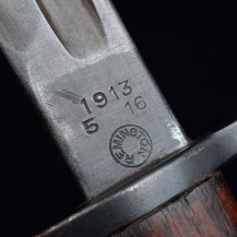 British WW1 1913 Pattern Bayonet, Dated 1916 by Remington 99